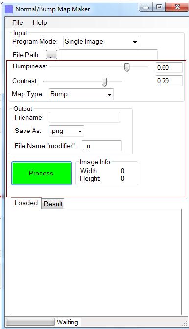 ͹ND(normal/bump map maker) v1.0M