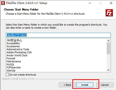 FileZilla x32