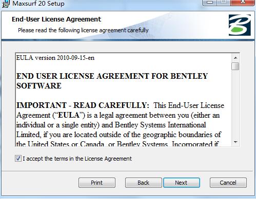 O(sh)Ӌ(j)ܛ(Bentley Maxsurf Enterprise) v20.00.03.09İ