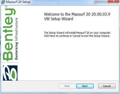 O(sh)Ӌ(j)ܛ(Bentley Maxsurf Enterprise) v20.00.03.09İ