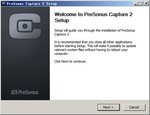 PreSonus Capture(ܛ) v2.4.0.49213M(fi)