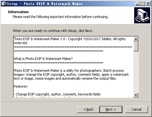 3delite Photo EXIF And Watermark Maker(DƬˮӡܛ)