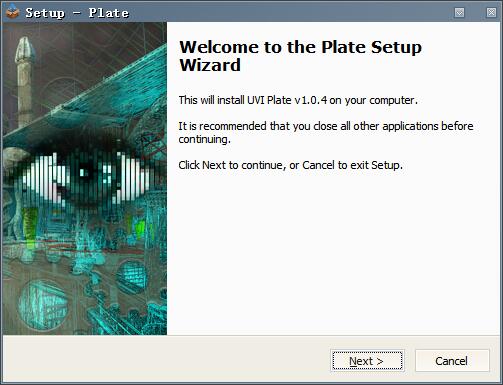 UVI Plate(l푲) v1.0.4M(fi)